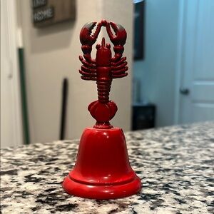 Vintage Metal Lobster Bell